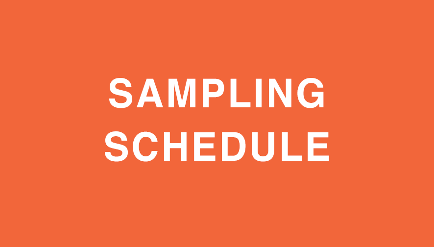 Sampling Schedule